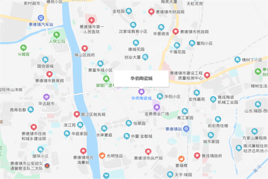 华侨陶瓷城交通图