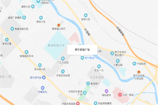 吾悦广场交通图