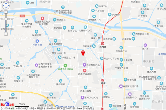 吾悦广场M公寓电子地图