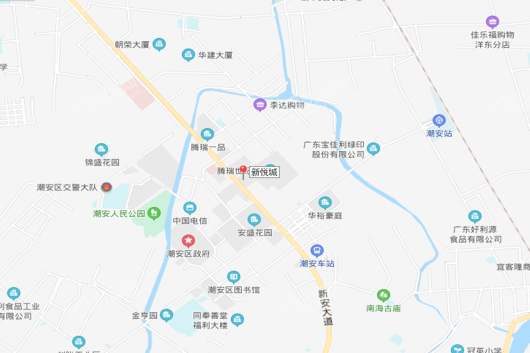 新悦城交通图