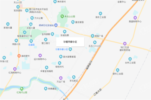 尔雅华都交通图