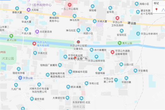 金港广场交通图