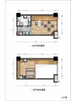 E户型46平米