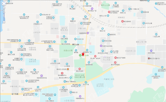 山水泉城·玺城交通图