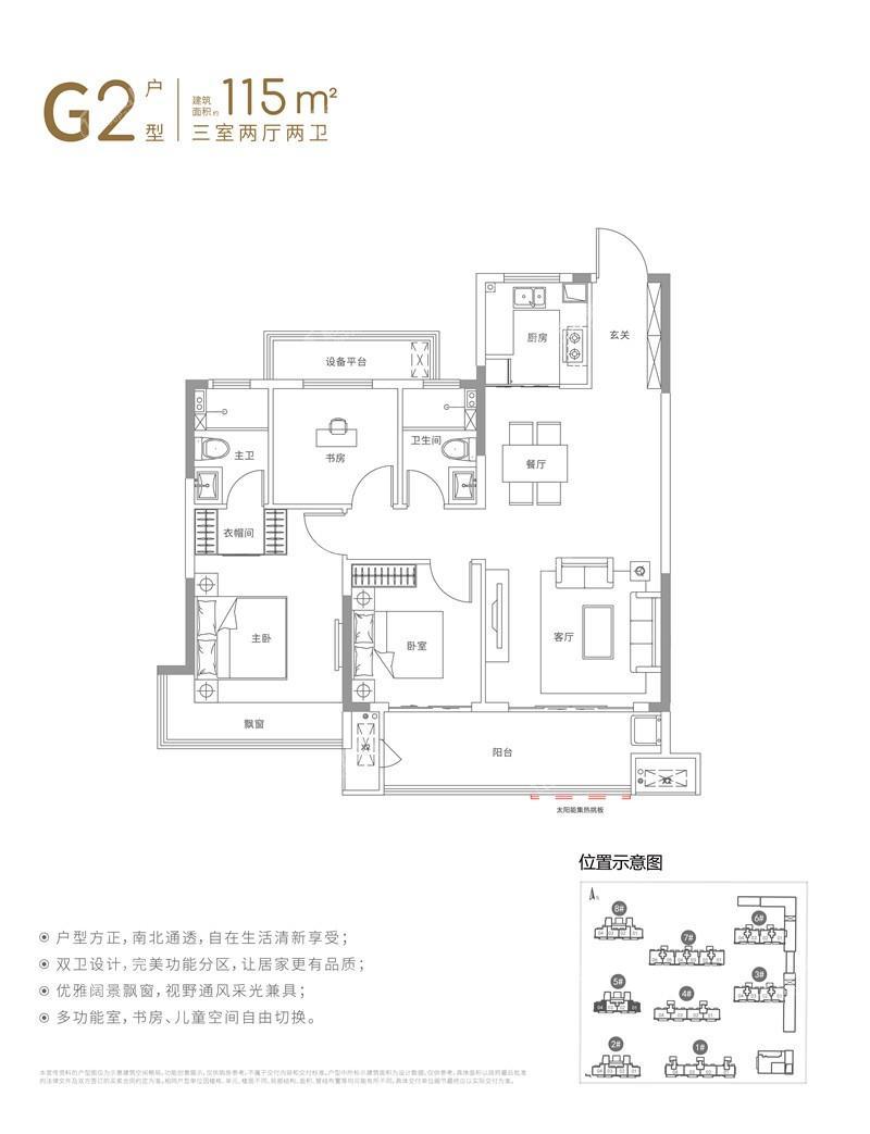 万达大都会|公元G2户型