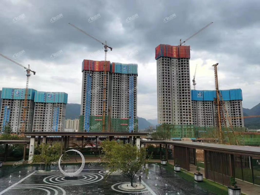 湖南建工东玺台9月工程实景