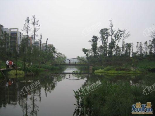 中建湖山印象项目周边绿岛新区