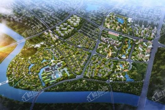 龙兴 · 国际生态新城龙兴国际生态新城整体鸟瞰图