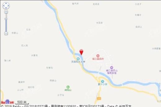 城口碧桂园.观澜府交通图