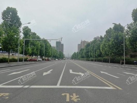 国盛天鹅墅周边道路情况实景图