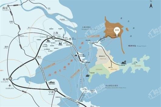 海上海项目交通区位图