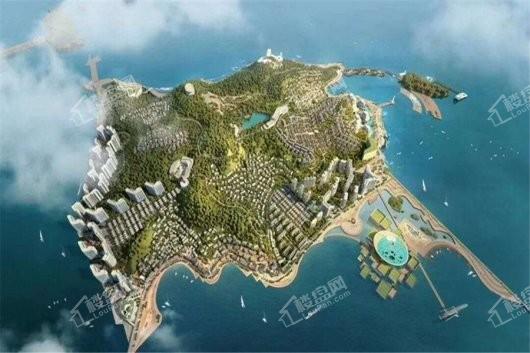 海上海项目鸟瞰图