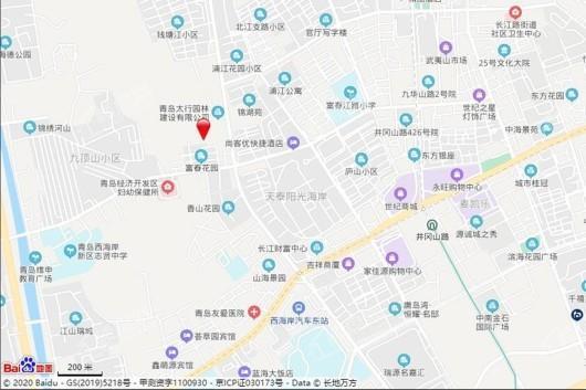 万科海岸蓝山电子地图