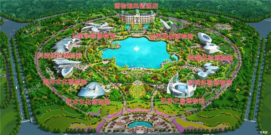 南宁空港恒大文化旅游城之文博园规划图