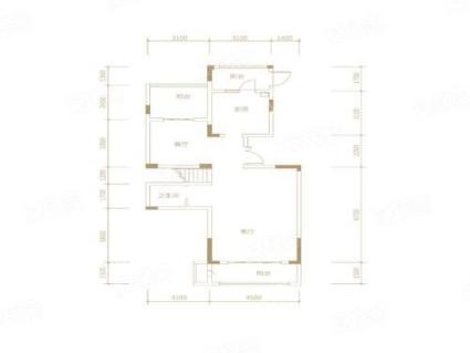 跃层套内112.07㎡， 3室2厅2卫1厨， 建筑面积约129.64平米