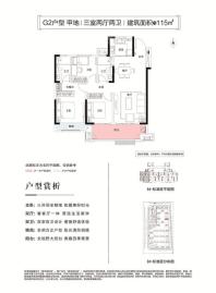 亳州金科府G2户型图