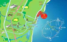 博鳌亚洲湾交通图
