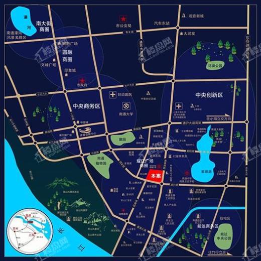 耀江广场位置图