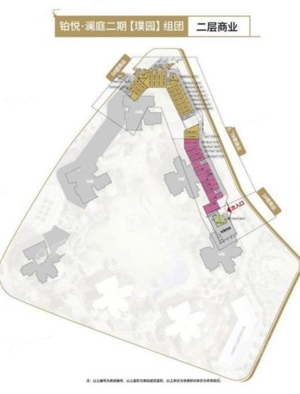 一层二层商业户型图 建筑面积25 - 144 ㎡