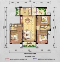 10栋03户型3房2厅2卫123㎡