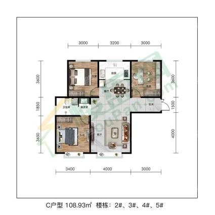 C户型108.93-321