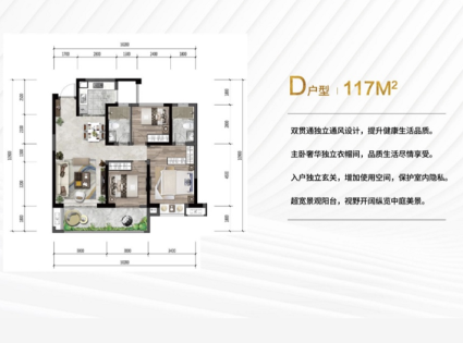 云麓青城万达广场D户型图