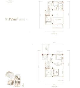 155㎡中户下叠