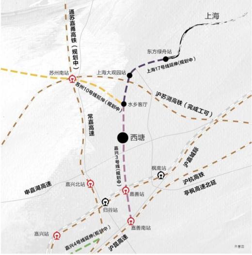 西塘东区位置图