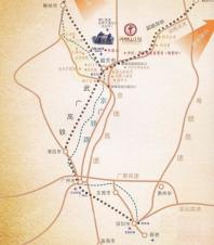 丹霞山1号交通线路图