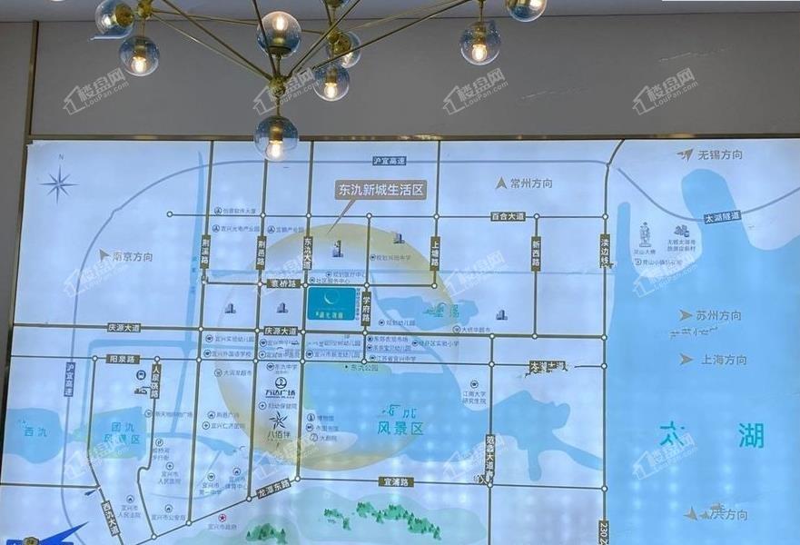 港龙·湖光珑樾位置图