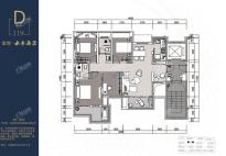 D户型 3+1房2厅1厨2卫 119㎡