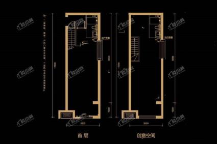 万科滨江大都会A1-3户型