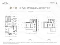 融创建荣·松江宸院建面251平米