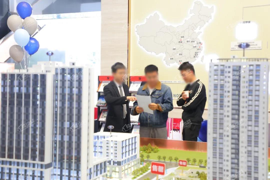 深石|汉华·锦上城营销中心实景图（摄于2020.12.12）
