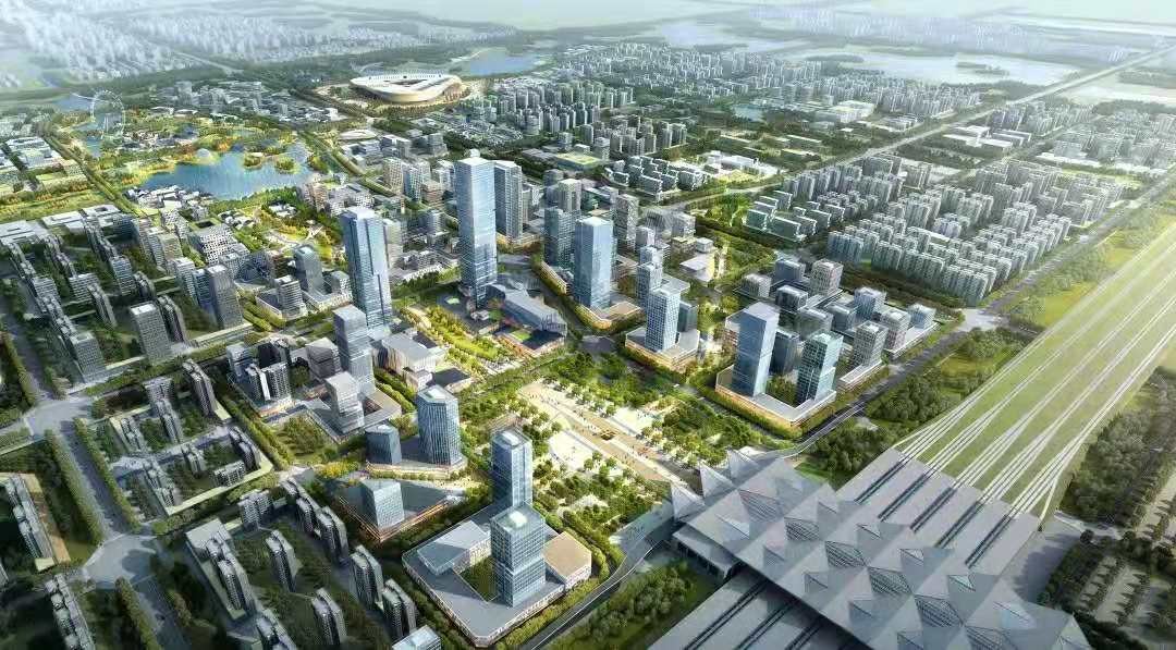 驻马店绿地天中城际空间站高清图