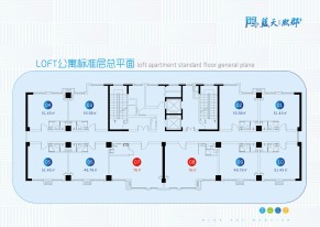 LOFT公寓户型平面图