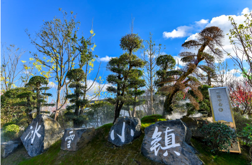 启迪冰雪小镇实景图