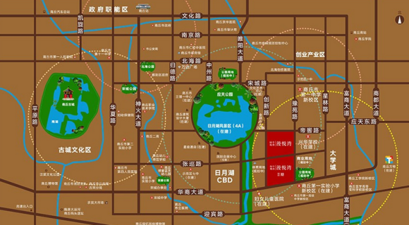 绿地中南漫悦湾2期位置图