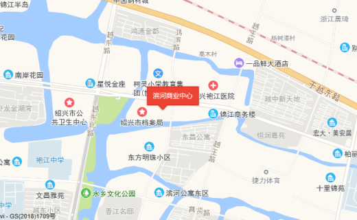 滨河商业中心位置图