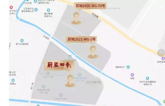 蔚然锦绣花园 地块位置图