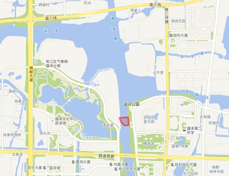 吴江WJ-J-2021-004号地块项目位置图