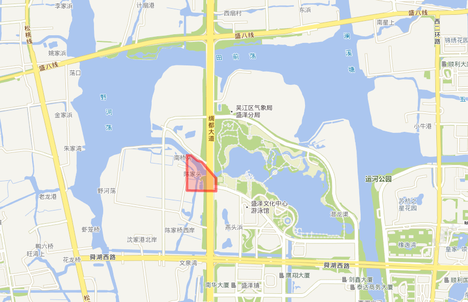 吴江WJ-J-2021-005号地块项目位置图