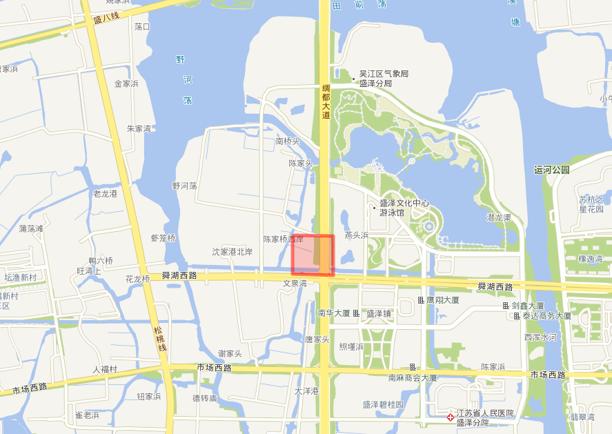 吴江WJ-J-2021-006号地块位置