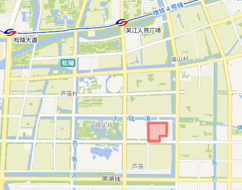 吴江WJ-J-2021-011号地块项目位置图