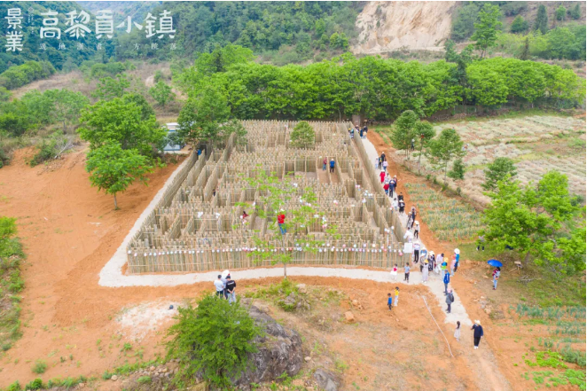 景业高黎贡小镇实景图