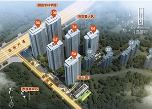 【祥原·琨御府】益阳大道2号 理想塔尖生活场 约80%政务机关萦绕栖息地