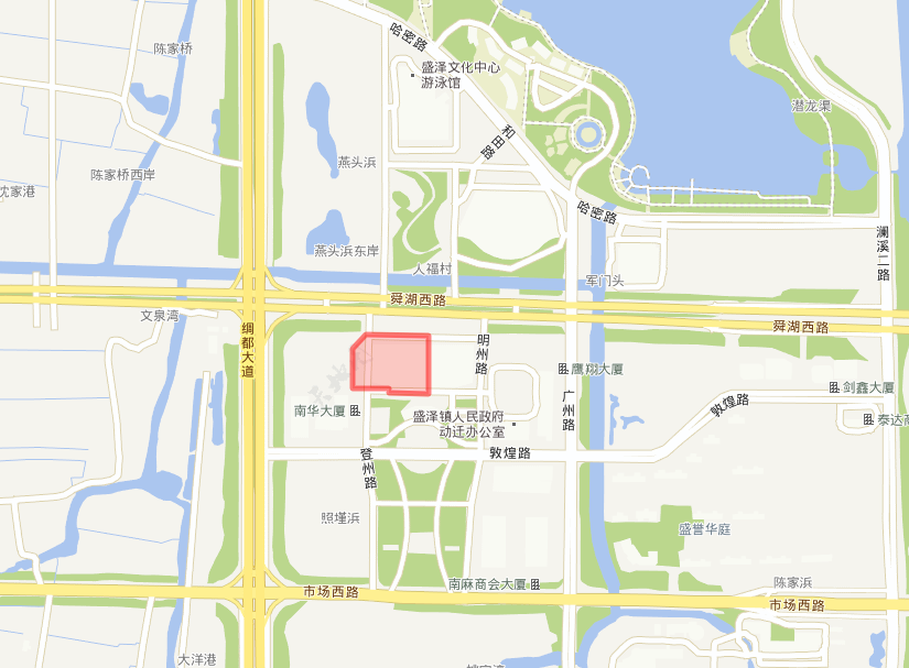 吴江WJ-J-2021-014号地块项目位置图