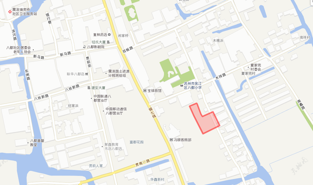吴江WJ-J-2021-015号地块项目位置图