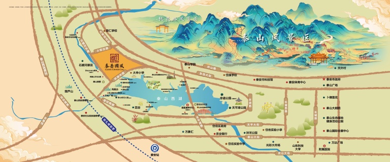 泰岳国风位置图