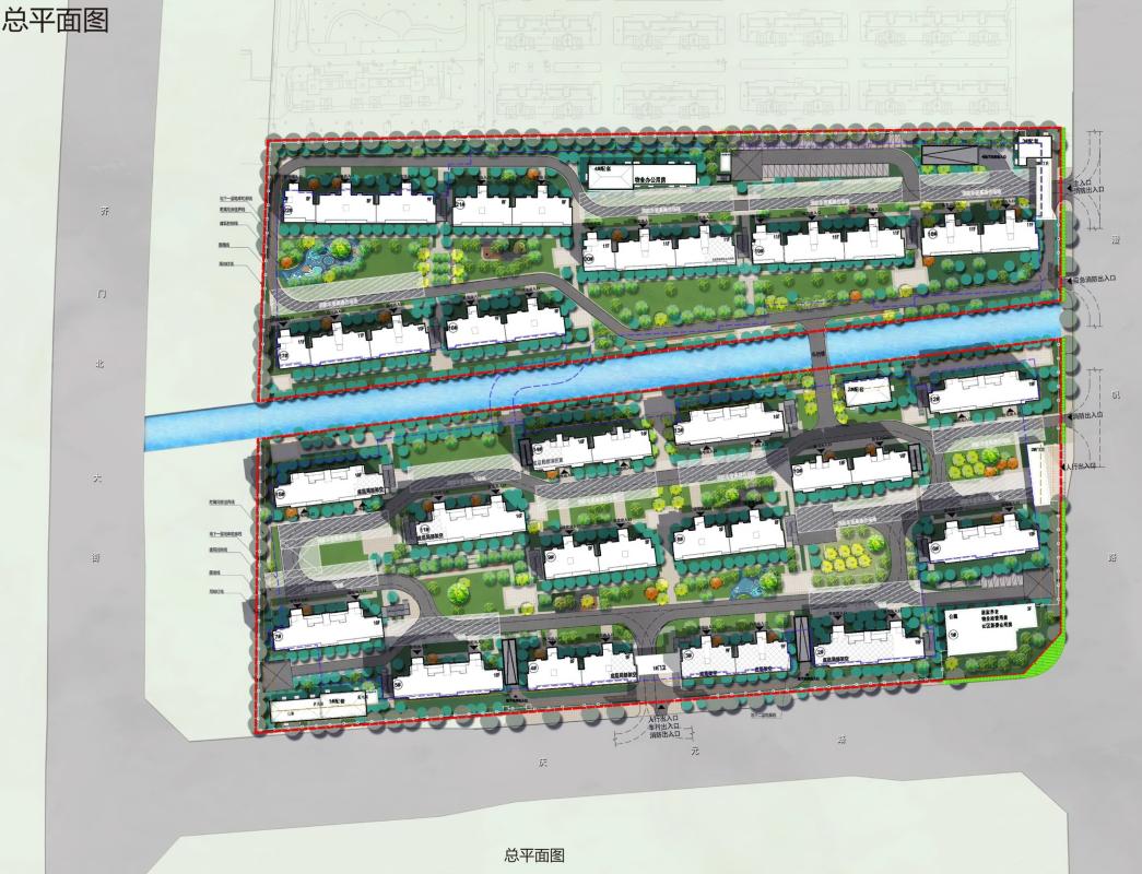 苏地2020-WG-59号地块 项目总平图